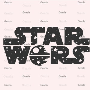 Star Wars Svg, Galaxy Svg, Digital Sticker, Digital Download, Tshirt Design, SVG Datei für Cricut, Vinyl Cut, Cutting Dateien, png, pdf, jpg