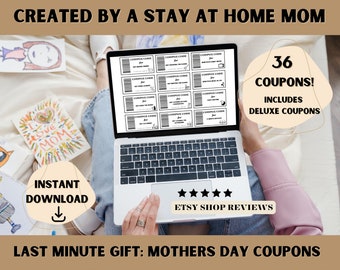 Mother #39 s Day Coupon Template Mothers Day Coupon Book Printable Mother #39 s Day Coupon Template Mothers Day Coupon Book Printable