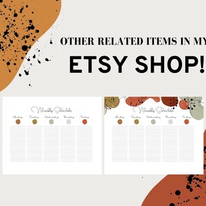 Editable Fall Planner Printable Undated Fall Happy Planner Classic ...
