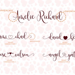 This Mate Font, Script Font, Handwritten Font, Heart Font, Heart Swash ...