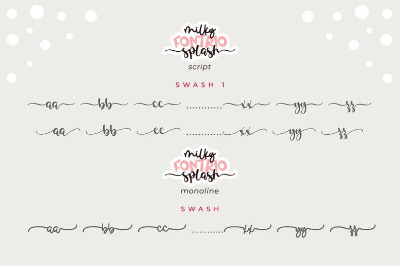 Milky Splash Font, Handwritten Font, Script Font, Cute Font ...