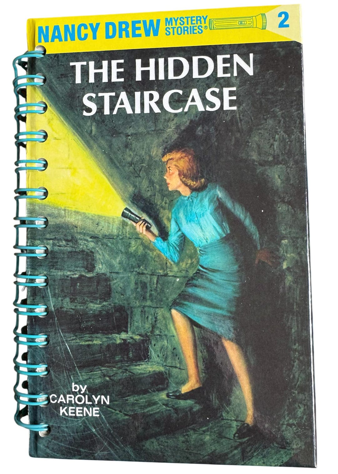 Nancy Drew Hidden Staircase - Handmade Blank Notebook, Sketchbook ...