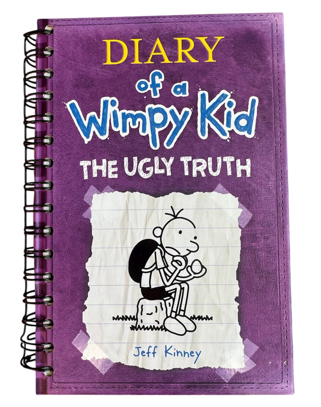 Diary of a Wimpy Kid - Handmade Blank Notebook, Sketchbook, Journal ...