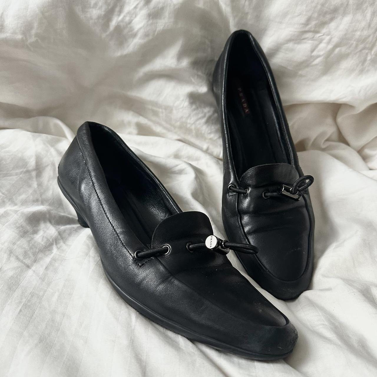 vintage prada loafers