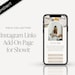 Showit Shop Add On Showit Template Shopify Shop Addon for Coaches