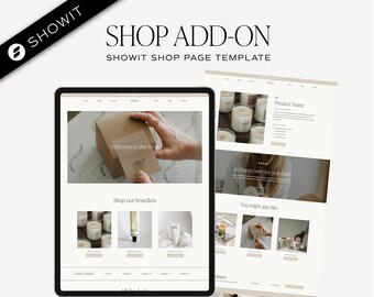 Può includere: Un mockup di un modello di pagina di negozio online per un marchio di candele e cura della pelle chiamato "OSLO". La pagina presenta un messaggio di benvenuto, una visualizzazione dei prodotti e una sezione per le recensioni dei clienti. Il modello è progettato in uno stile minimalista con una tavolozza di colori neutri.