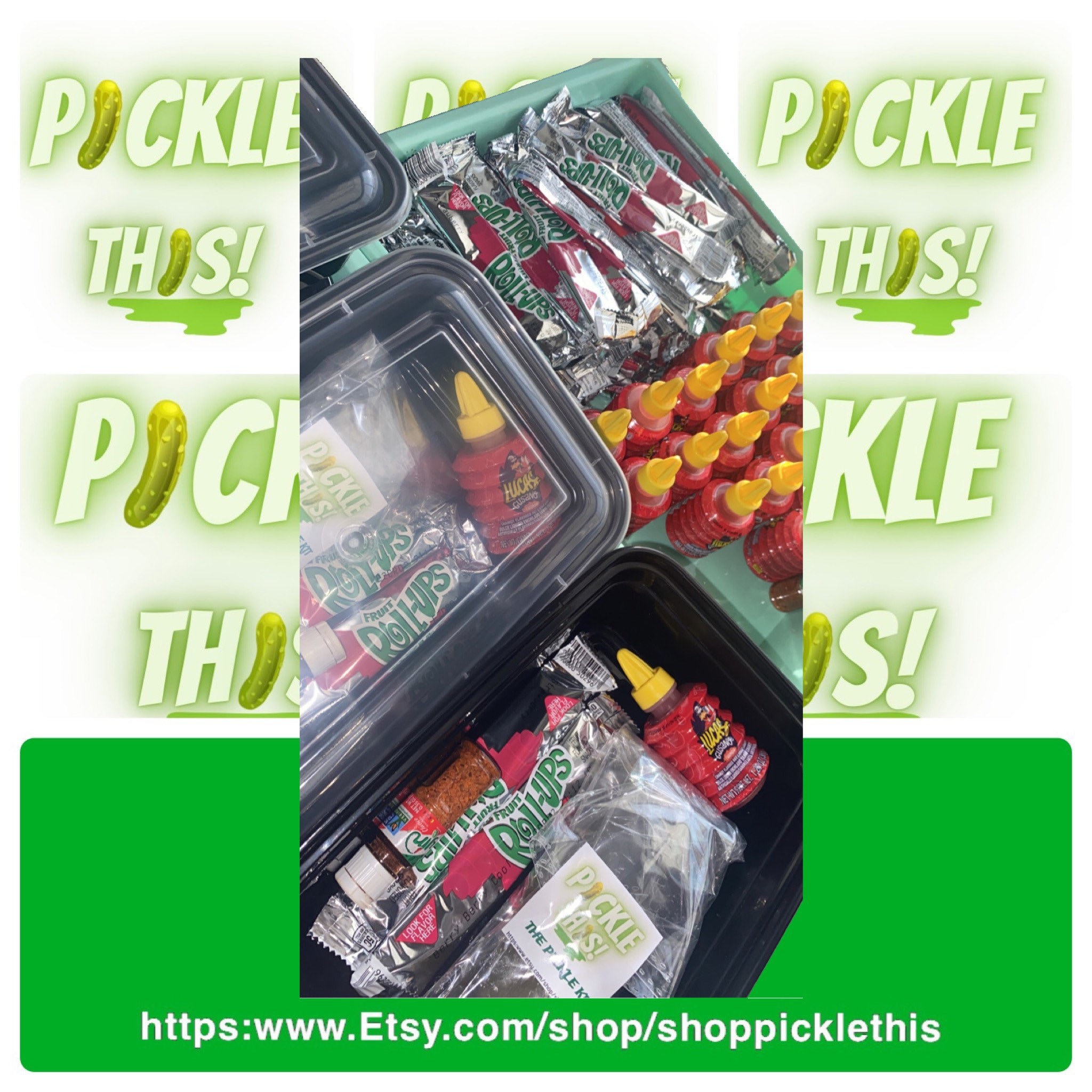 The Pickle Kit the Pickle Challenge Make It Yourself Chamoy Etsy