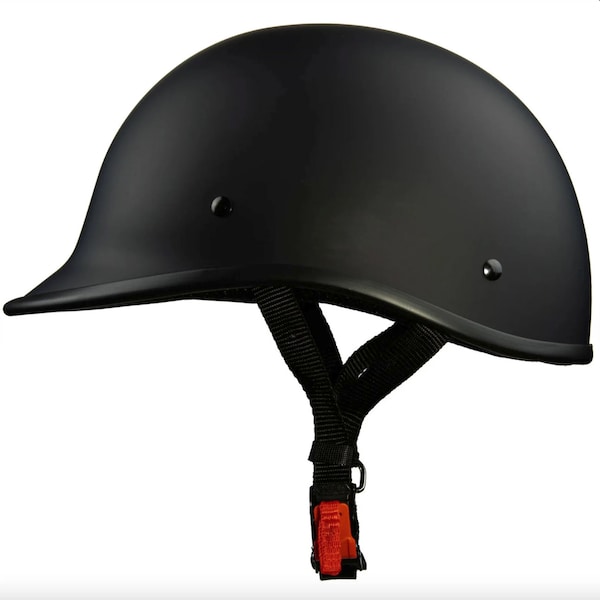 WCL POLO Motorcycle Half Helmet- Smallest and Lightest DOT Approved Skull Cap