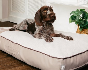 Dog Bed Large, Washable cover, Waterproof, Therapeutic and Supportive Orthopaedic Medium/Large/XL Premium Dog Mattress