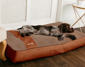 Dog Bed Large Washable, Waterproof, Therapeutic & Supportive Orthopaedic dog Mattress for Medium/Large/XL size Dogs