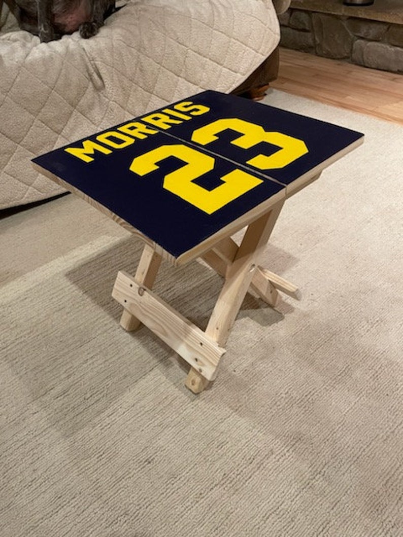 Football Tailgate Table Etsy