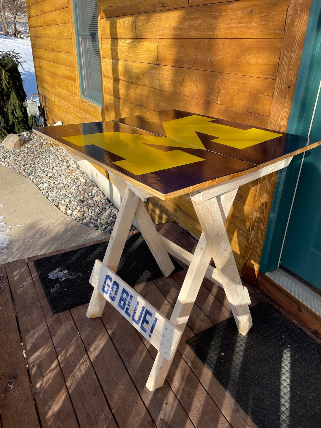 Football Tailgate Table Etsy