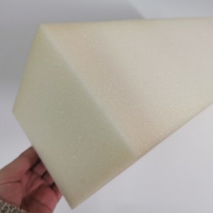 High Density Upholstery Foam insert (Square cylinder column Long cubic rectangle ) cut to order sponge stiff medium hard pillow