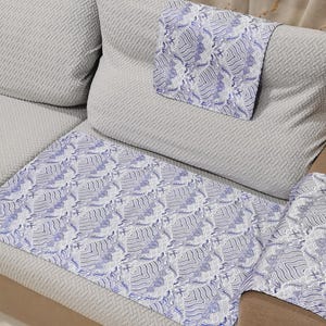 Set of 3 pieces Anti-Slip-Armrests covers (custom size) furniture sofas loveseat slipcover protectors recliners chairs sofas home decoration