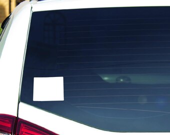 Wyoming Solid State WY Sticker Decal Vinyl Car, Window, Mirror, Water Bottle, Laptop, RV, Truck, SUV