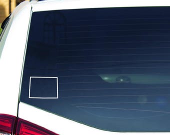 Colorado Outline State Sticker Decal Vinyl Car, Window, Mirror, Water Bottle, Laptop, RV, Truck, SUV