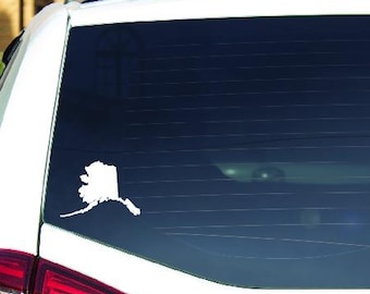 Alaska State Solid Sticker Decal Vinyl
