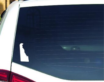 Delaware State Solid Sticker Decal Vinyl Car, Window, Mirror, Water Bottle, Laptop, RV, Truck, SUV
