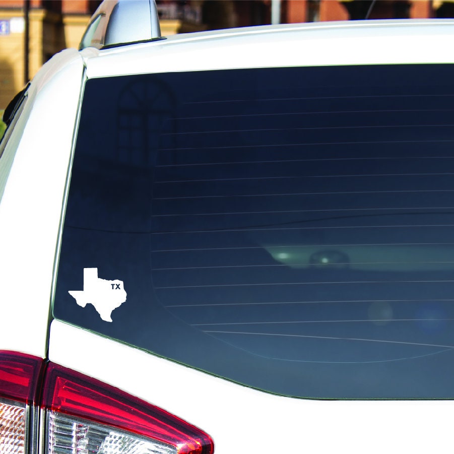 TEXAS State TX Sticker Decal Vinyl - Etsy