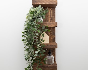 Chunky Rustic Shelving / Bathroom / Living room / Storage Organisation / Farmhouse