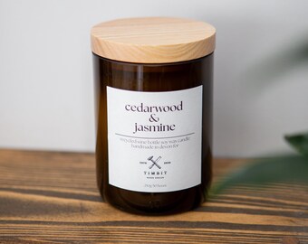 Cedarwood & Jasmine Candle