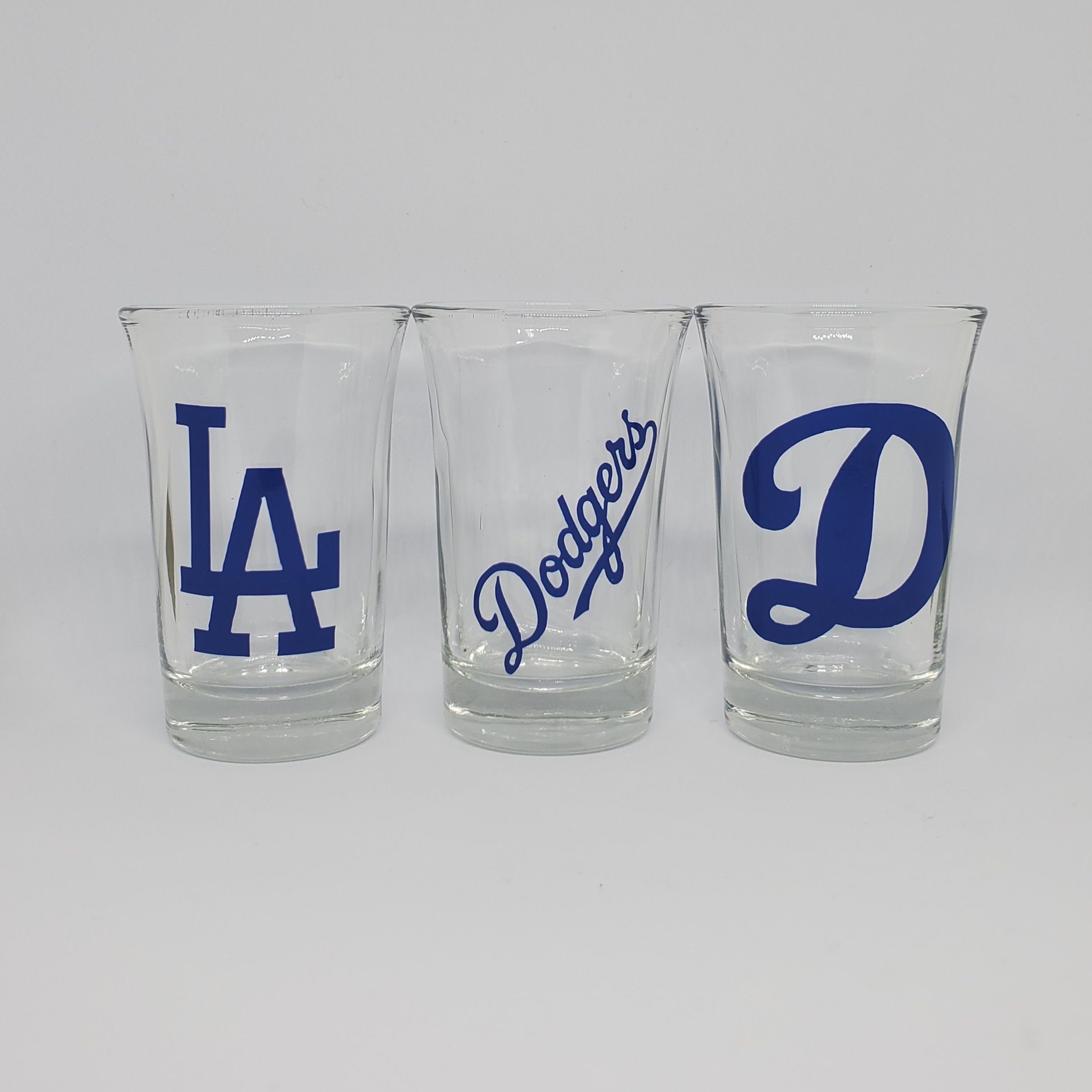 La Dodgers Shot Glasses - Etsy