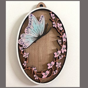 Mariposa svg, flor de cerezo svg, signo de mariposa svg, mariposas svg, flor de mariposa svg, mariposa floral, archivo cortado por láser svg, digital