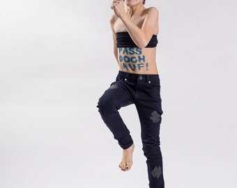 vintvinkl-jeans, stick, fortuna, skinny unisex kids' jeans