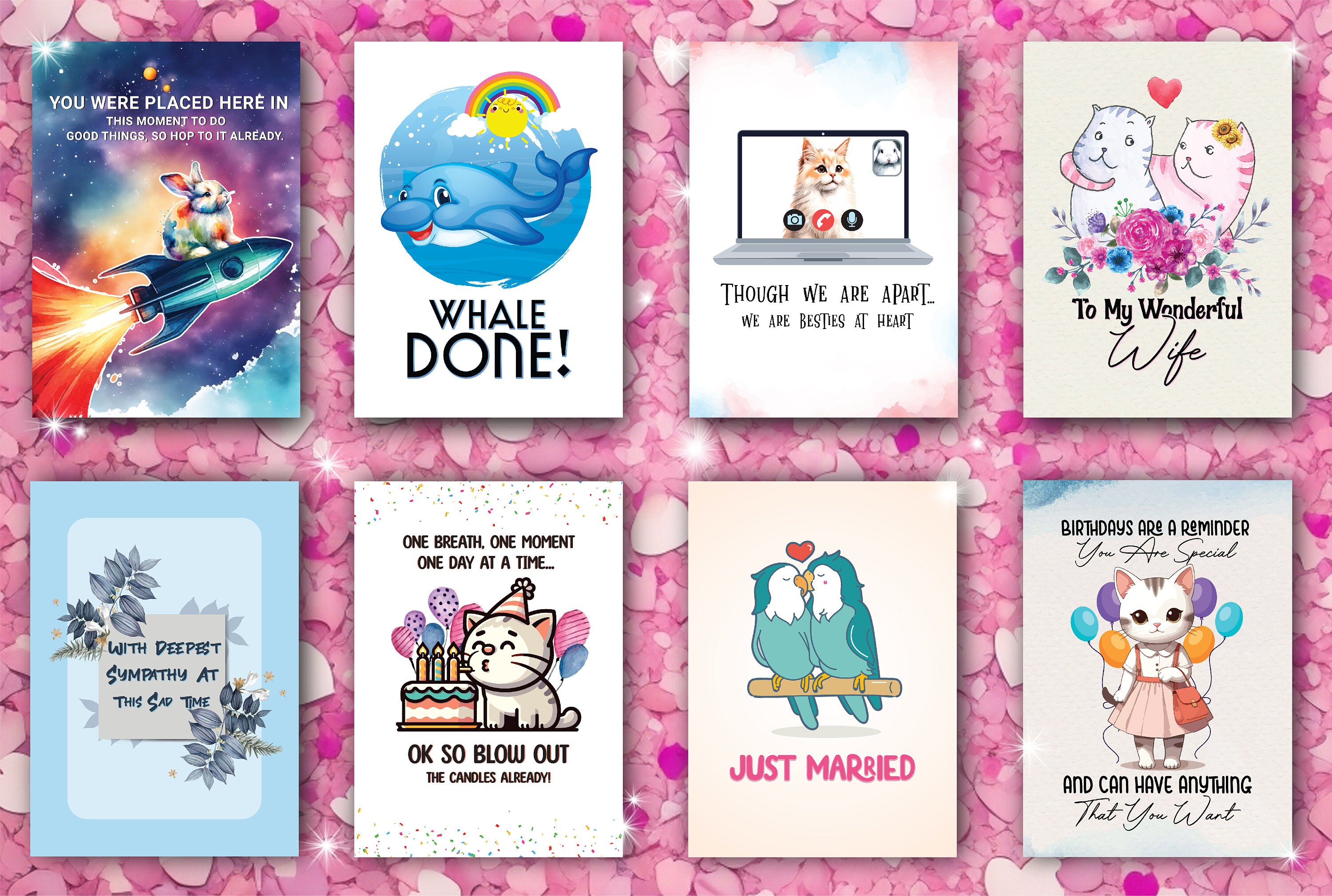 Custom Printable Invitation Cards or Greeting Card Birthday Cards for ...