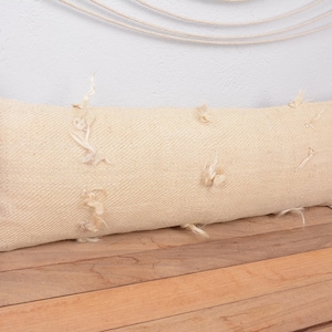 Almofada para sofá, almofada para decoração de casa, almofada kilim turca 12x36, almofada boho, almofada bege, almofada retangular, almofada monocromática simples