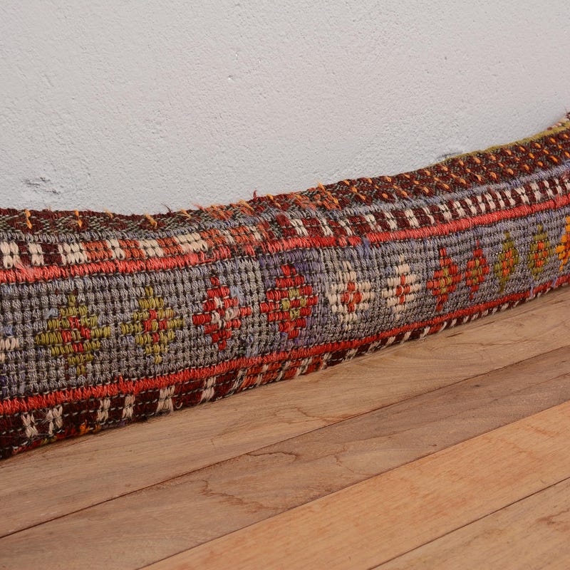 Orange - Pochampally Ikat Weave Pillow Cover (Set of 2) 21