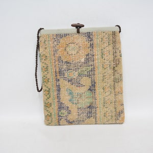 Kilim Bag, Turkish Bag, Travel Bag, Handmade Rug Bag, Beach Bag, 12x14&quot; Handmade Bag, Rug Bag, Vintage Bag, Washable Bag, Chic Bag, 67