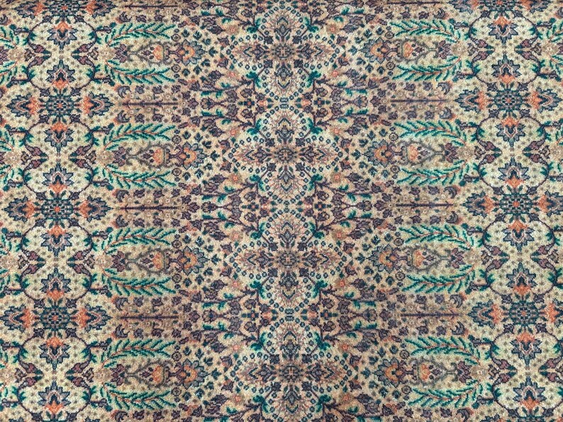 Floral Pattern Bench, Floral Furniture, Saloon Decor, Handmade Bench ...