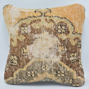 Antique Pillows, Personalized Pillow, Pillow Covers, 12x12 Brown Cushion, Rug Pillow Covers, Bolster Throw Pillow Cover, 890