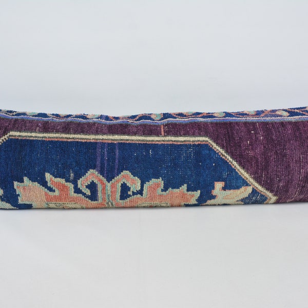 Kelim Kissen, Kissen für Couch, Dekokissen, 12x48 blaue Kissenbezüge, Teppich Kissenbezug, Kissenbezug, Kissenbezug, Kelim Kissen, 17