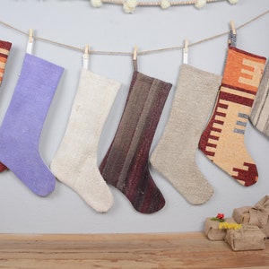 Family Stockings Luxury Unique Stocking Fireplace Decor Santa Socks Christmas Decoration Personalized Christmas Stocking Kilim Stockings