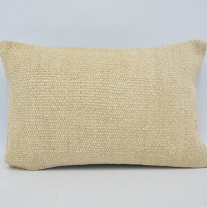 Personalized Pillow, Kilim Pillow Covers, Antique Pillows, 16x24 Beige Pillow Case, Hemp Pillow Cover, Kilim Throw Pillow Cover, 1190