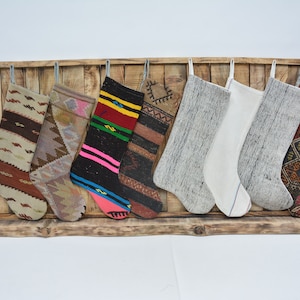 Personalized Gift, Candy Stockings, Wall Hanging Socks, Santa Claus Gifts, Luxury Unique Stocking, Family Set Christmas Stockings,