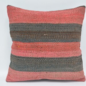 Antique Pillows, Pillow Covers, Home Decor Pillow, 12x12 Red Pillow Cover, Striped Pillow, Gothic Throw Pillow Case, Decor Pillow Case, 568