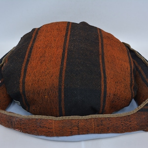 Kilim Dog House, Pet Bed for Dog, Handmade Luxury Dog Bed, Soft Pet Sofa, Round Puffs Dog Bed, 24x24x6&quot;, Custom Bagel Dog Bed, 2
