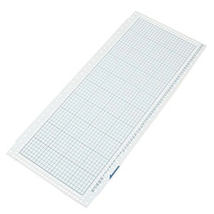 10pcs 24 pontos cartão perfurado em branco para máquina de tricô Brother Singer SK280 KH868