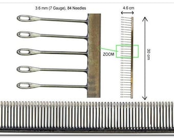 Porte-jarretelles (3,5 mm/4,5 mm/6,5 mm/9 mm) pour machine à tricoter Brother/Singer/Silver Reed