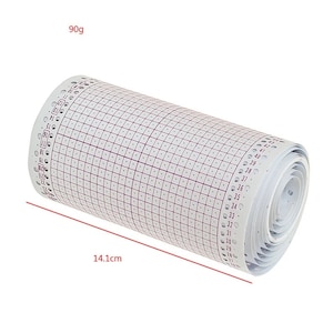 Rolo de cartão perfurado em branco 24 pontos 3.2M para máquina de tricô Brother Singer KH868