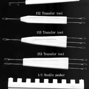 A Set Tools 9mm Bulky Gauge For Brother Singer Silver Reed Knitting Machine SK150, SK151, SK155, SK890 LK100 KH230, KH260,KH270
