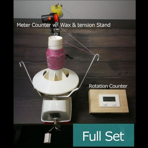 L2 Jumbo Yarn Ball Winder with Electric Rotation & Meter Etsy