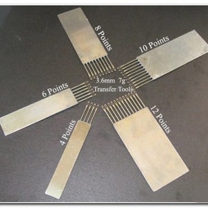 Needles Transfer Tools 3.5&3.6mm Fine Gauge Brother Singer Silver Reed Knitting Machine KH131-48 KH120 SK119 SK270 SK272 SK370 SK670 SA7P