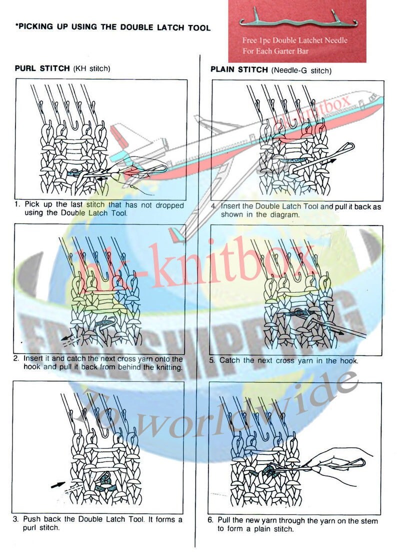Garter Bar (3.5mm/4.5mm/6.5mm/9mm) for Brother /singer /silver Reed ...