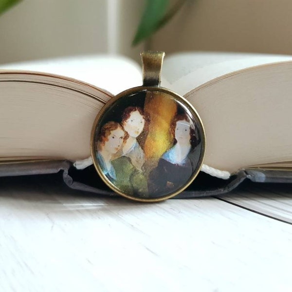 Brontë Sisters Anhänger – Literarischer Schmuck