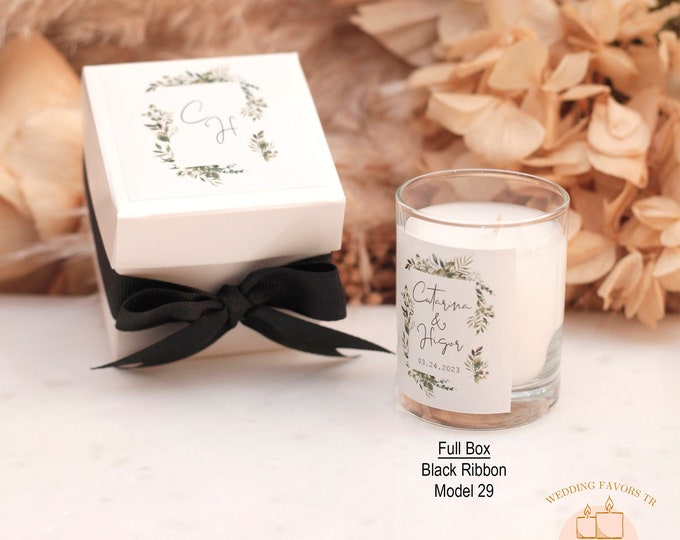 Wedding Engagement Gift Boxed Scented Candle