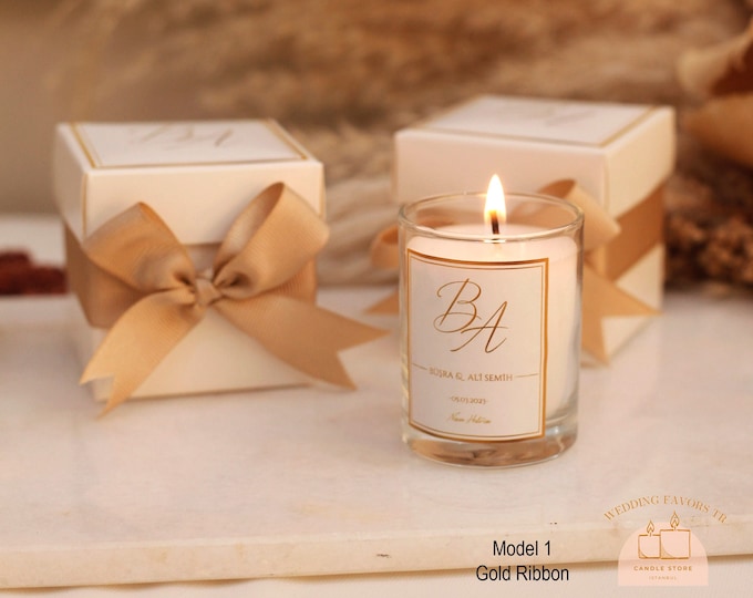 Custom Name Candle, Wedding Special Candle, Personalized Candle Gift, Custom Valentine's Day Gift, Engagement Candle